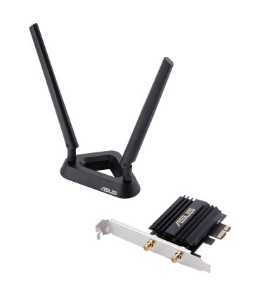 Carte réseau Wifi ASUS PCE-AX58BT PCI-E WI-FI AX3000 + Bluetooth 5.0 sur PowerLab.fr