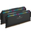 Mémoire Ram Corsair Dominator Platinum RGB DDR5 2X16Go 6200C36 - Noir sur PowerLab.fr