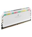 Mémoire Ram Corsair Dominator Platinum RGB DDR5 2X16Go 6200C36 Blanc sur PowerLab.fr