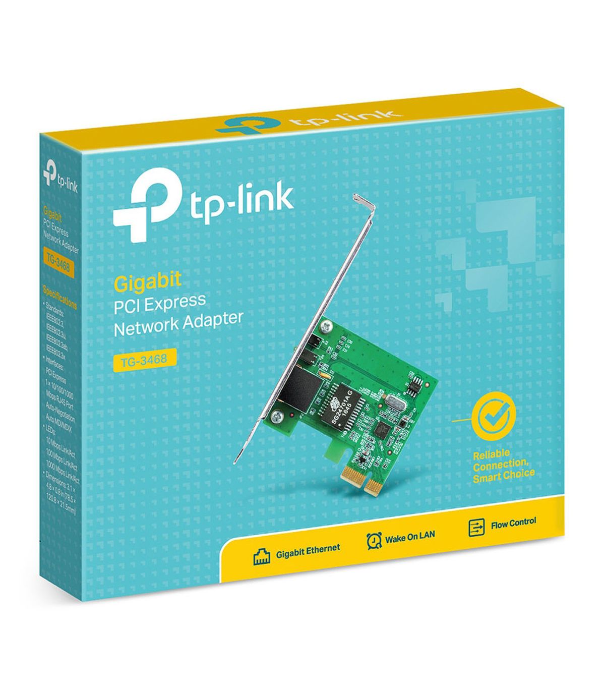 TP-LINK TG-3468 - Carte réseau PCI Express Gigabit LAN