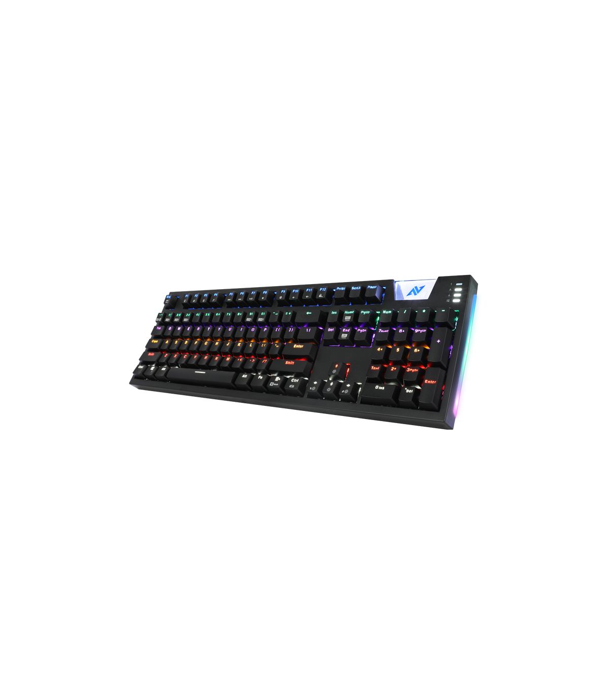 Clavier mécanique Switch Bleu ABKONCORE K660 ARC RGB Noir