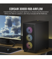 Boitier PC Corsair iCUE 3000D RGB Airflow - Noir sur PowerLab.fr