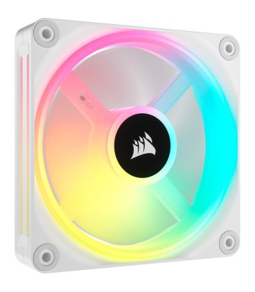 Ventilateur PC Corsair iCUE Link QX120 RGB -Blanc sur PowerLab.fr