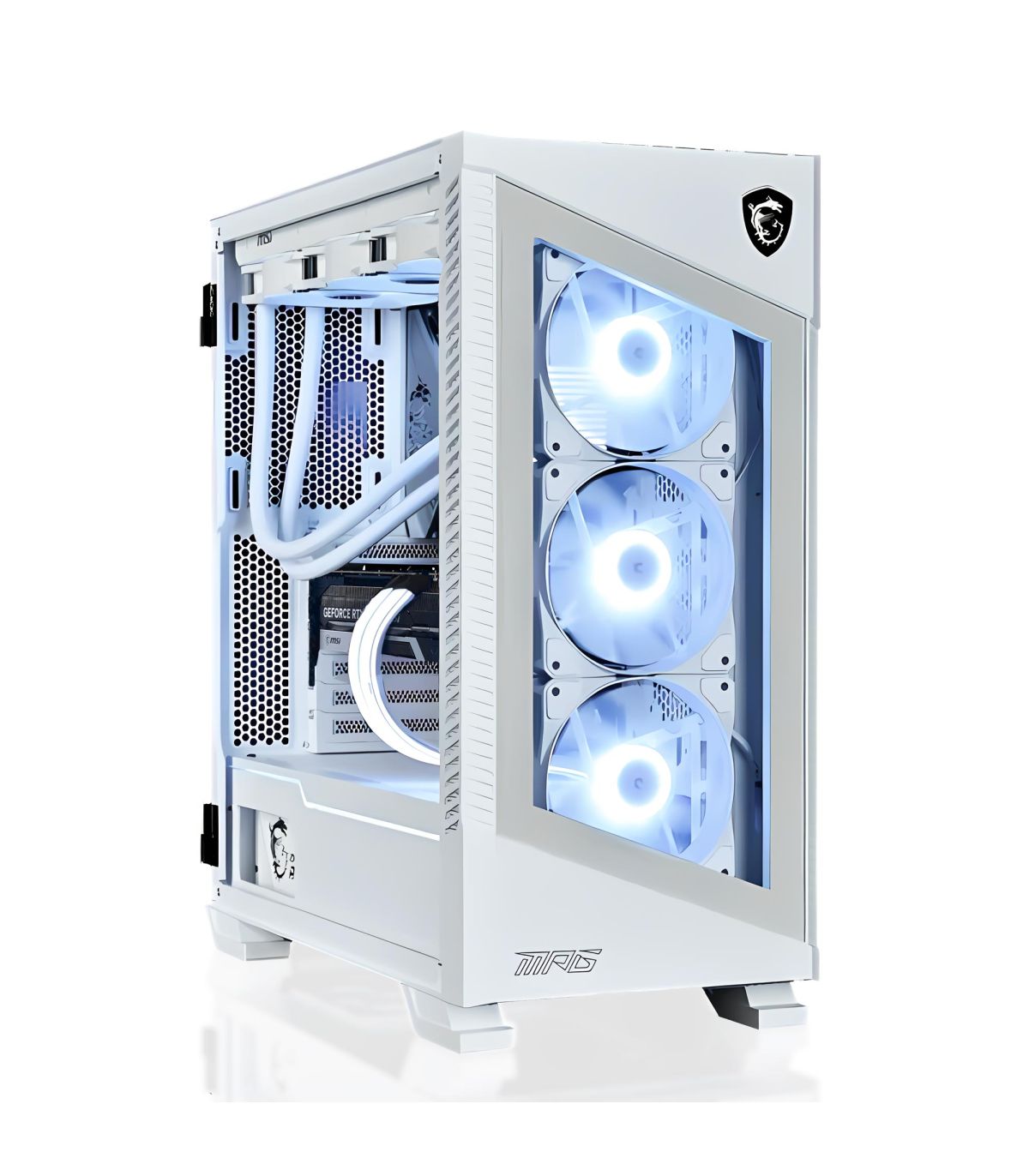 PC Gamer White Thorn Powered by MSI