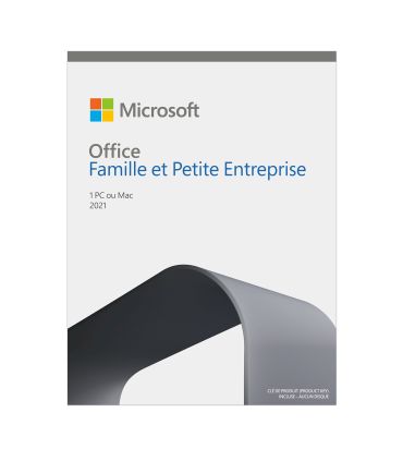 Système et OS Microsoft Office Famille et Petite Entreprise 2021 Europe sur PowerLab.fr
