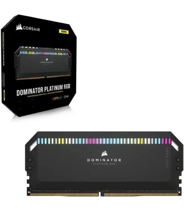 Mémoire Ram Corsair Dominator Platinum DDR5 2x32Go 6400C32 -Noir sur PowerLab.fr