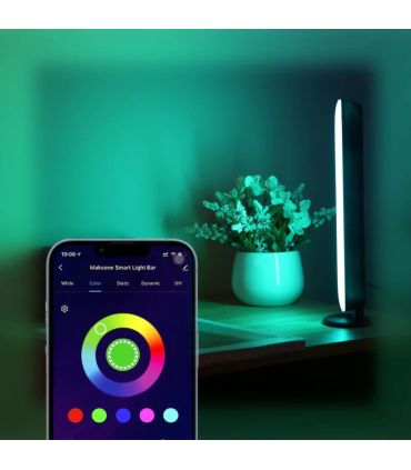 Streaming Barre Lumineuse Connectée RGBIC 5W 26cm (Lot de 2) sur PowerLab.fr