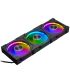 Ventilateur PC 4 x Pack de 3 Phanteks D30-120 Regular D-RGB - Noir sur PowerLab.fr