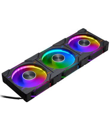 Ventilateur PC 4 x Pack de 3 Phanteks D30-120 Regular D-RGB - Noir sur PowerLab.fr