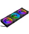 Ventilateur PC 4 x Pack de 3 Phanteks D30-120 Regular D-RGB - Noir sur PowerLab.fr