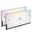 Mémoire Ram Corsair Dominator Titanium RGB 4x16Go DDR5 6600MHz CL32 - Blanc sur PowerLab.fr