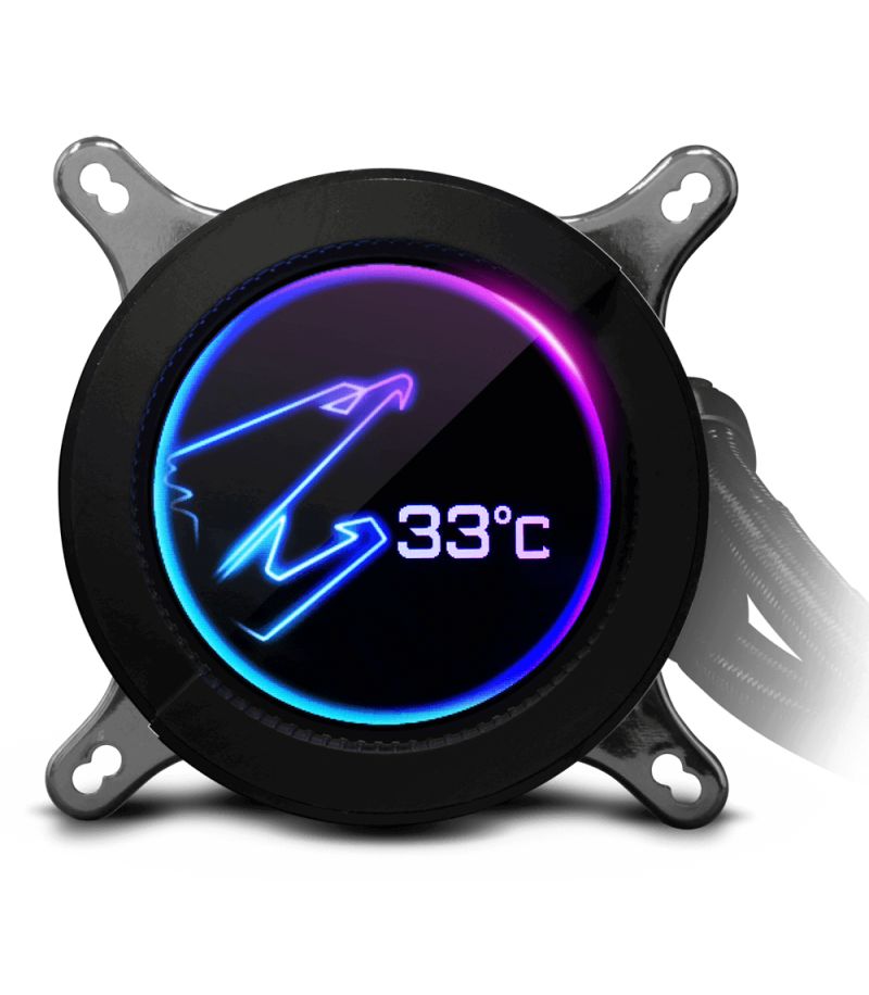 aorus liquid cooler 240 custom image