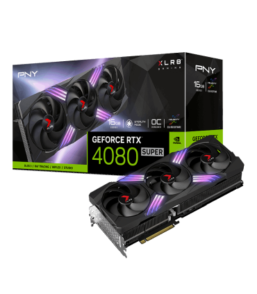Carte Graphique PNY GeForce RTX 4080 Super 16GB XLR8 Gaming VERTO EPIC-X RGB sur PowerLab.fr