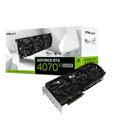 Carte Graphique PNY GeForce RTX 4070 Ti Super 16 Go Verto OC sur PowerLab.fr