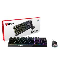MSI Vigor GK30 + Clutch GM11 COMBO FR Noir Clavier Gaming MSI Vigor GK30 + Clutch GM11 COMBO FR Noir sur PowerLab.fr