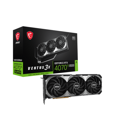 Carte Graphique MSI GeForce RTX 4070 Ti Super 16G VENTUS 3X OC sur PowerLab.fr