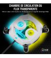 Refroidissement CPU Corsair Hydro X Series XC7 RGB PRO CPU Water Block (1700/1200/AM4) Blanc sur PowerLab.fr