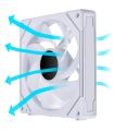 Ventilateur PC Lian Li Uni Fan SL-INF 140 ARGB Reverse Blade PWM - Blanc sur PowerLab.fr