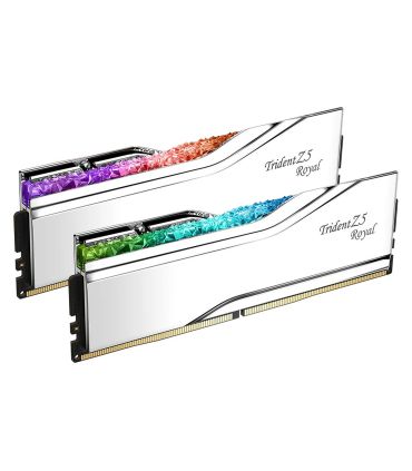 Mémoire Ram G.Skill Trident Z5 Royal RGB DDR5 2x16Go 6400 Mhz - Silver sur PowerLab.fr