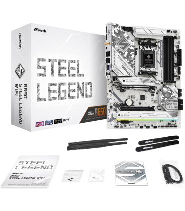 Carte mère PC ASRock B650 Steel Legend WIFI sur PowerLab.fr