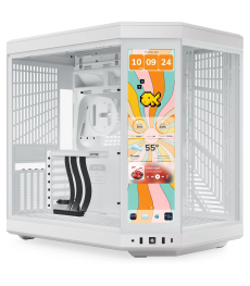 Hyte Y70 Touch Infinite - Blanc Boitier PC Hyte Y70 Touch Infinite - Blanc sur PowerLab.fr