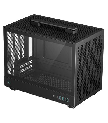 Boîtier PC gamer Deepcool CH160 ITX - Noir sur PowerLab.fr