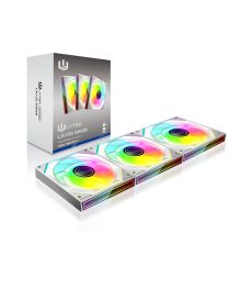 LYTEK Mirror L120 RGB Pack de 3  - Blanc Ventilateur PC LYTEK Mirror L120 RGB Pack de 3 - Blanc sur PowerLab.fr