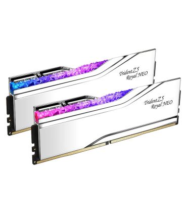 G.Skill Trident Z5 Royal Neo RGB DDR5 2x16Go 6000 Mhz CL28 - Silver