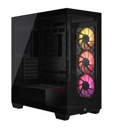 Corsair 3500X TG ARGB - Noir Boitier PC Corsair 3500X TG ARGB - Noir sur PowerLab.fr