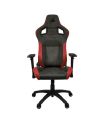 Chaise gaming Corsair TC100 Relaxed - Fabric (Noir/Rouge) sur PowerLab.fr