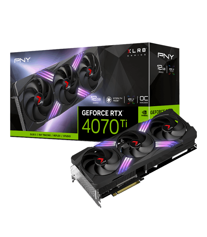 PNY GeForce RTX 4070 Ti SUPER 16GB XLR8 EPIC-X RGB