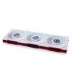 Composants Lian Li Uni Fan TL120 LCD Reverse Blade - Blanc (pack de 3) sur PowerLab.fr