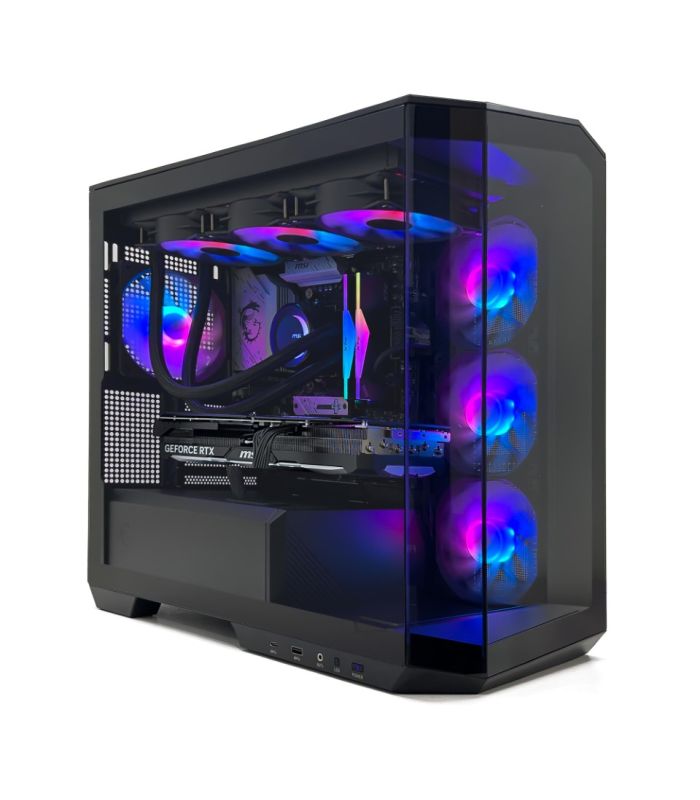 PC Gamer raindrop black