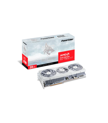 Carte Graphique PowerColor Hellhound Spectral White AMD Radeon™ RX 7900 XT 20GB sur PowerLab.fr