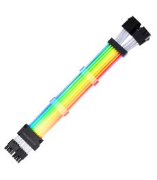 Abkoncore ASC16P Câble d'alimentation PSU 8 (6+2) pin - 8 (6+2) pin - ARGB Connectique Abkoncore ASC16P Câble d'alimentation PSU 8 (6+2) pin - 8 (6+2) pin - ARGB sur PowerLab.fr