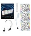 Ventilateur PC Lian Li Uni Fan SL 120 ARGB Wireless pack de 3 - Blanc sur PowerLab.fr