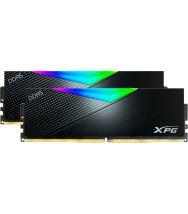 Mémoire Ram ADATA XPG Lancer RGB DDR5 2x24GB 8000C40 CUDIMM - Noir sur PowerLab.fr