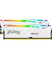 Kingston FURY Beast 2x16Go RGB DDR5 EXPO 6000C30 - White