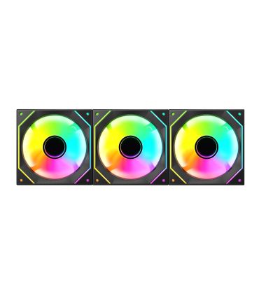 Ventilateur PC 7x Ventilateurs ARGB - Noir sur PowerLab.fr