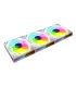 Ventilateur PC 7x Ventilateurs ARGB - Blanc sur PowerLab.fr