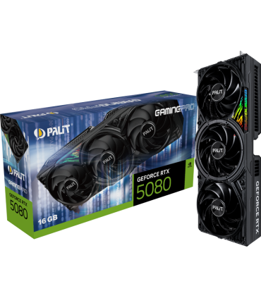 Carte Graphique Palit GeForce RTX 5080 GamingPro 16GB GDDR7 sur PowerLab.fr