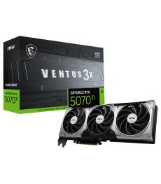 MSI GeForce RTX 5070 Ti 16G VENTUS 3X OC Carte Graphique MSI GeForce RTX 5070 Ti 16G VENTUS 3X OC sur PowerLab.fr