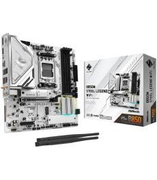 ASRock B850M STEEL LEGEND WiFi Carte mère PC ASRock B850M STEEL LEGEND WiFi sur PowerLab.fr