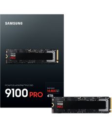 Samsung SSD 9100 PRO M.2 PCIe 5.0 NVMe 4To Disque dur SSD Samsung SSD 9100 PRO M.2 PCIe 5.0 NVMe 4To sur PowerLab.fr