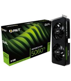 Palit GeForce RTX 5060 Ti Dual 8 Go Carte Graphique Palit GeForce RTX 5060 Ti Dual 8 Go sur PowerLab.fr
