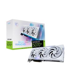MSI GeForce RTX 5070 Ti 16G GAMING TRIO OC WHITE Carte Graphique MSI GeForce RTX 5070 Ti 16G GAMING TRIO OC WHITE sur PowerLab.fr