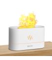 Diffuseur d'Huiles Essentielles Effet flamme 180ml -Blanc