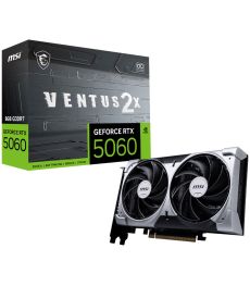 MSI GeForce RTX 5060 8G VENTUS 2X OC Carte Graphique MSI GeForce RTX 5060 8G VENTUS 2X OC sur PowerLab.fr