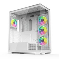 Boitier PC Lytek Vision Pro ARGB - Blanc sur PowerLab.fr