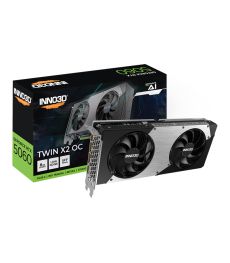 INNO3D GeForce RTX 5060 8GB TWIN X2 OC Carte Graphique INNO3D GeForce RTX 5060 8GB TWIN X2 OC sur PowerLab.fr